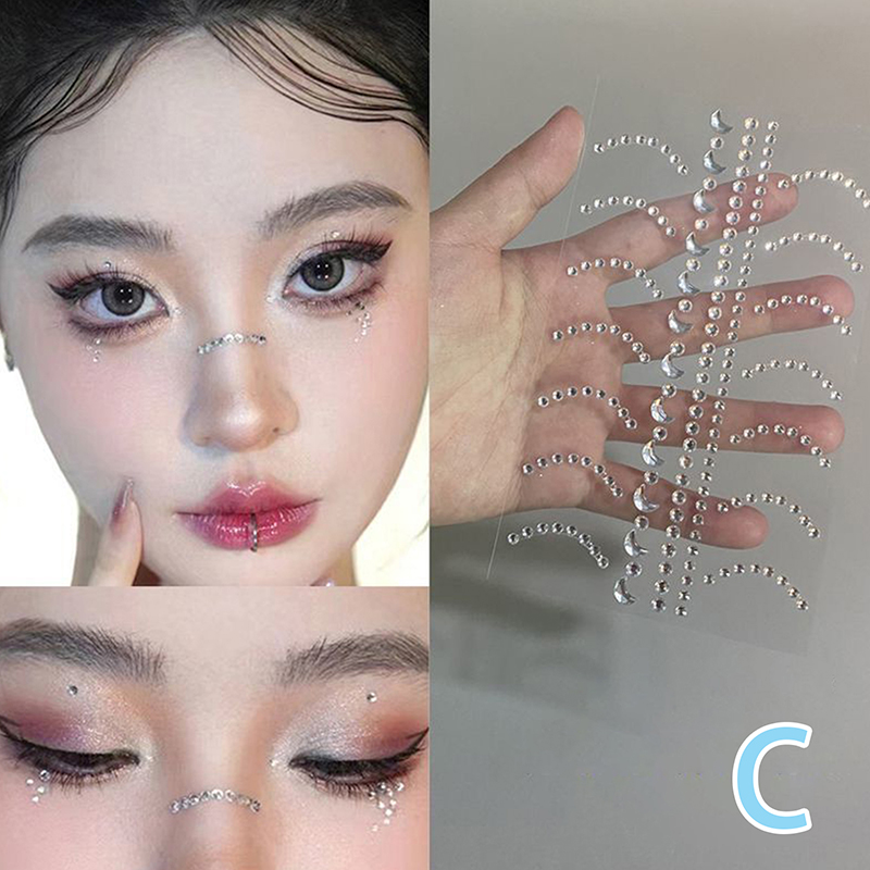 Beauty & Makeup Katia Di Paola - 새로운 DIY 셀프 접착 다이아몬드 얼굴
