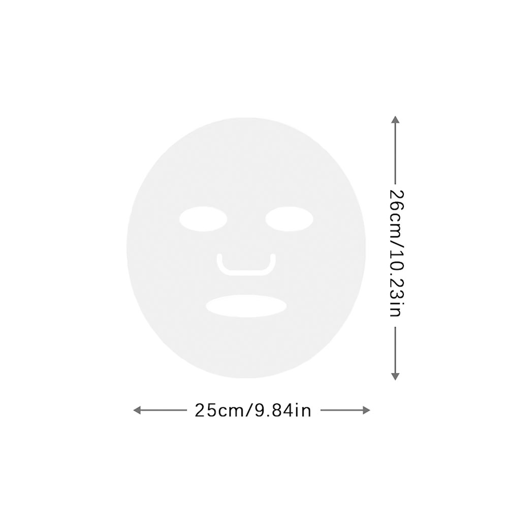 일회용 플라스틱 필름 풀 페이스 클리너 마스크 넥 스티 - Beauty No Makeup 리뷰 및 가격